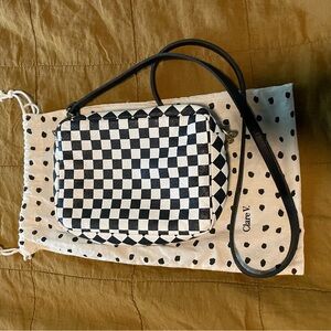 Clare V Midi Sac- Checkered
